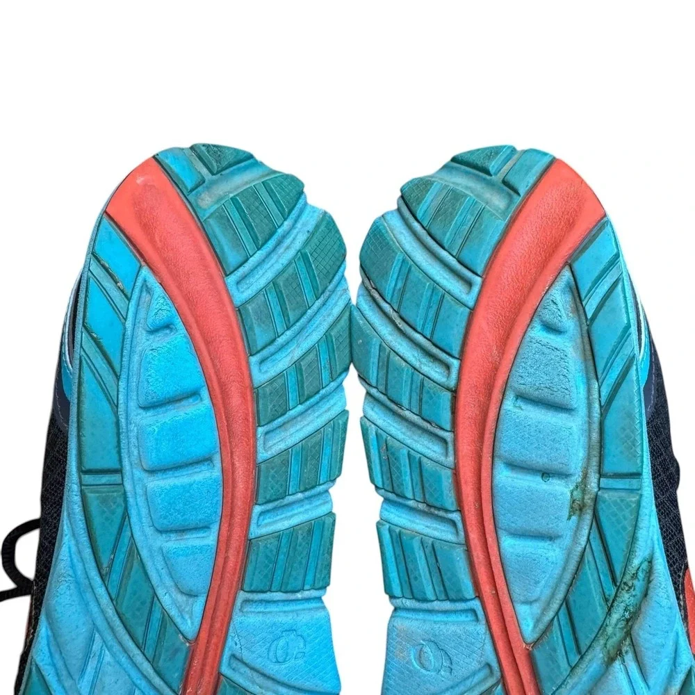 Pearl Izumi EM Road M3 Shoes Mens Size 8.5 Gray Blue Orange‎ Running Sneakers